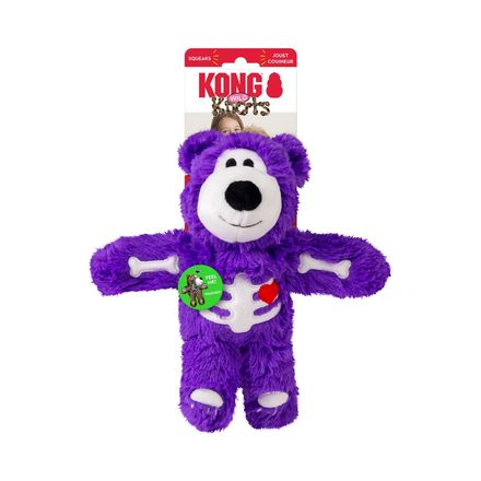 KONG Halloween Wildknots Skeleton Bear