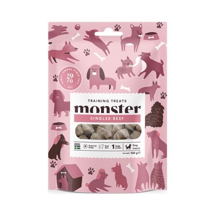 Monster Dog Training Treats Beef