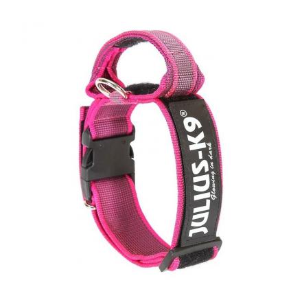 Julius-K9 C&G Med Handtag Hundhalsband - Rosa