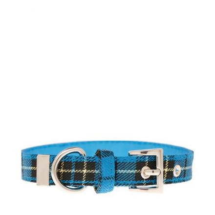 Urban Pup Halsband - Blue Tartan