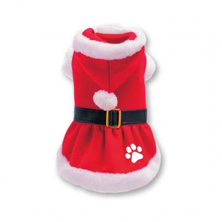 Julklänning för Hund Santa
