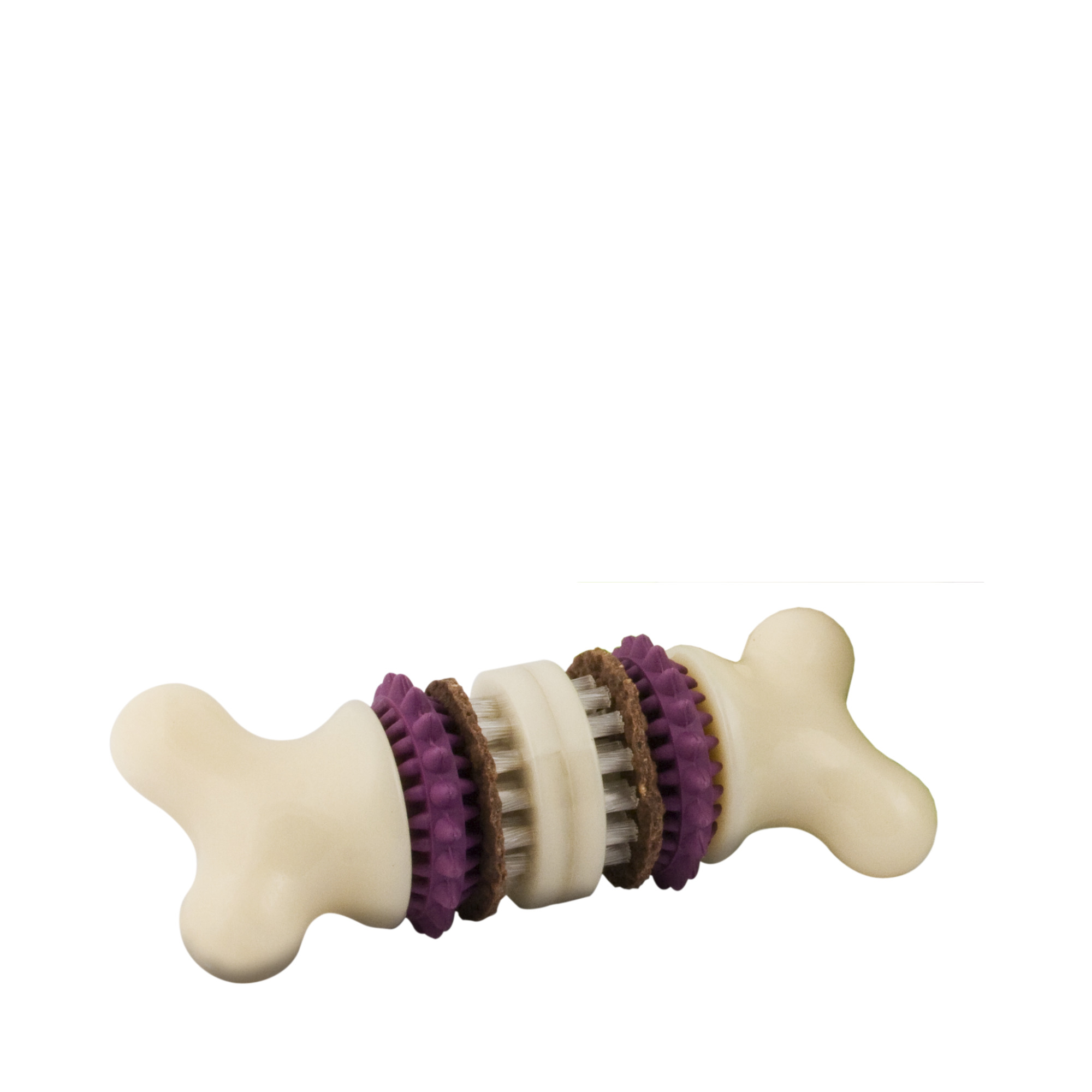 Köp PetSafe Busy Buddy Bristle Bone till din hund Tinybuddy