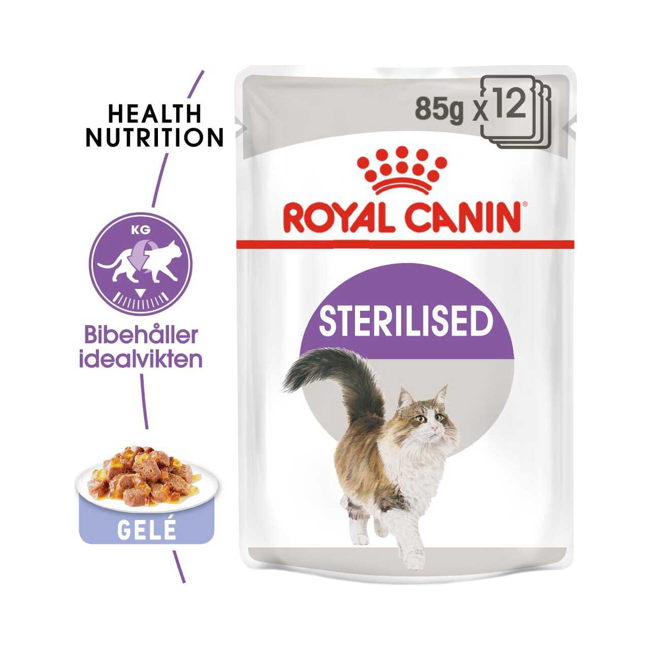 Royal Canin Sterilised Jelly Wet (12x85g) - Bild 2