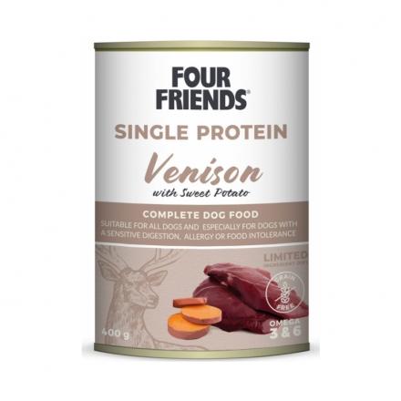 FourFriends Single Protein Venison & Sweet Potato