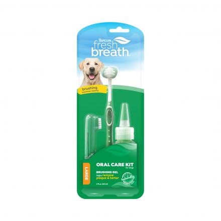 TropiClean Oral Care Kit för Stor Hund